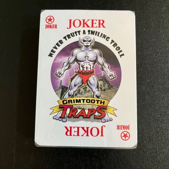 Origins 2011 Int’l Game Fair Grimtooth Traps Souvenir Playing Cards. Sealed - Picture 2 of 2